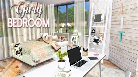 Simsdom Cc Furniture Sims 4 Pastel Bedroom Sims4luxury Sims 4 Images