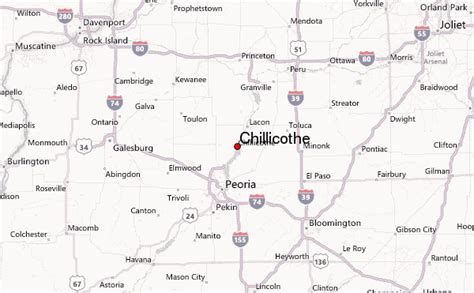 Chillicothe Ohio Zip Code Map Map