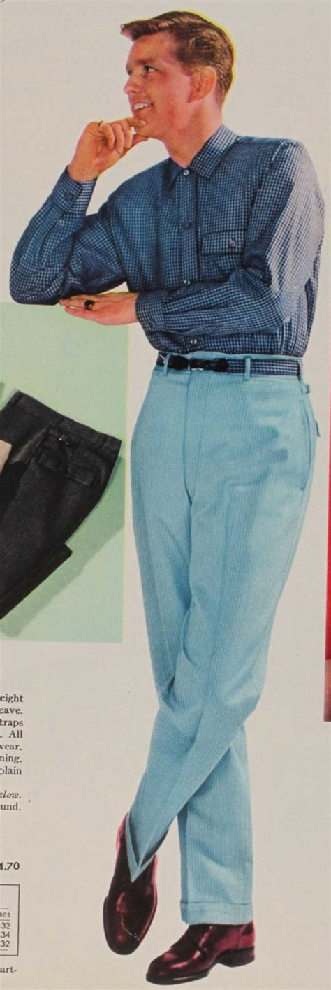 Mens 1950s Casual Clothing History