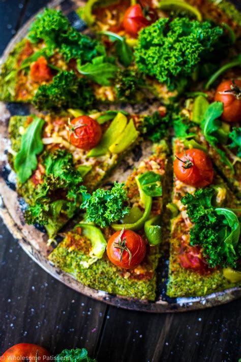 With about 4 percent carbohydrates, it can substitute for rice, pasta and potatoes in a number of ways. Green Goddess Broccoli Crust Pizza | Recipe | Broccoli crust pizza, Vegan main dishes, Broccoli ...