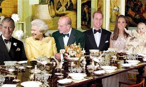 Why not british it up a bit more this year? The Royal Family's Sandringham Chrismas dinner | Daily Mail Online