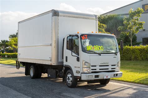 2015 Isuzu Npr Hd Box Truck With Palfinger Lift Gate — Mj Trucknation