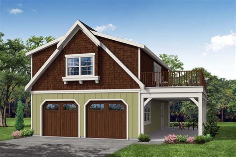 Craftsman Style 2 Car Garage Apartment Garage Guest House Carriage