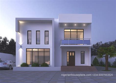 Nigerian house plans 5 bedroom duplex 113 nigerianbedroomdesigns luxuryhouseplans5bedrooms design architectural. 4 Bedroom Duplex House Plans - Get Modern Duplex House ...