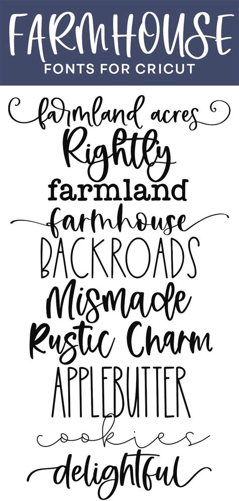The Farm House Font And Numbers Are Handwritten