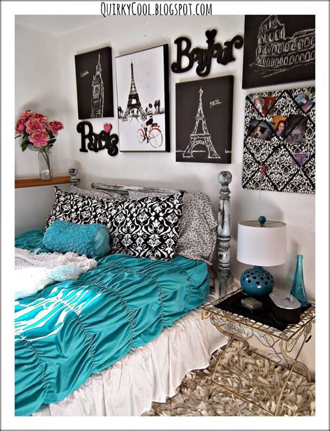 Paris themed decor for bedroom. A pre-teens Parisian Chic bedroom | Paris themed bedroom ...