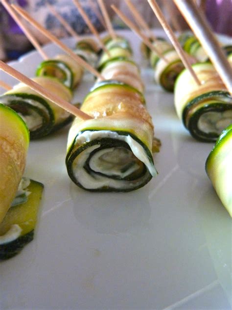Courgettes crues marinées fromage frais vegan