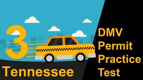 tennessee dmv permit practice test 3 2018 youtube