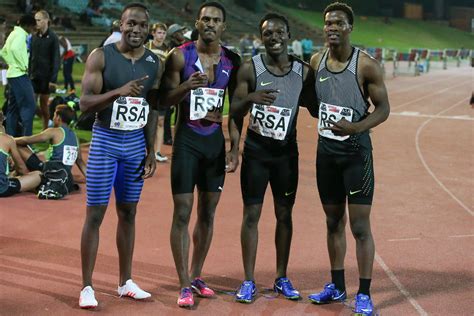 Top Sa Sprinters To Clash At The 2017 South African Championships In