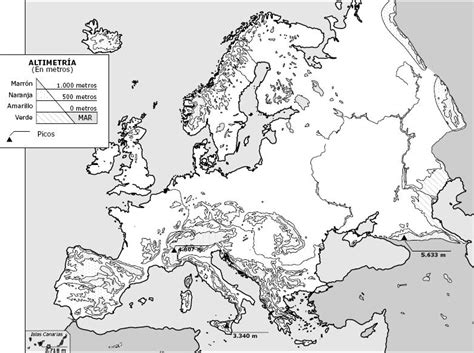 Mapa Politico De Europa En Blanco Para Imprimir Imagui