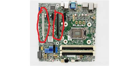 Are These Two Ports The Same Motherboard Is 18e4 And The Pc Is Hp