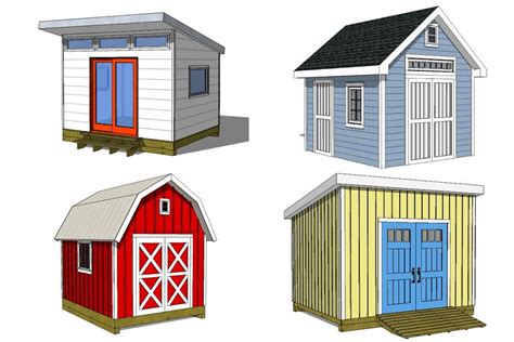 Backyard Shed Plans Backyard Storage And Shed Plans Icreatables