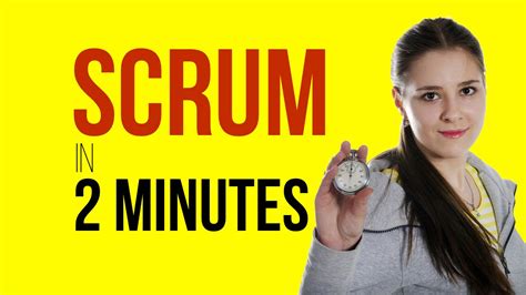 Agile Scrum In Two Minutes Free Cheat Sheet Youtube
