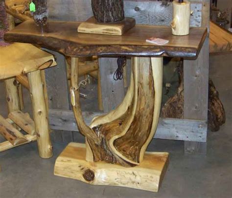 Cedar Log Table Rustic Wood Furniture Rustic Log Furniture Log