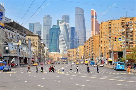 Pictures Downtown Moscow Russia Moscow Russia May People Crossing