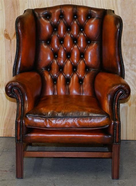 Enter your email address to receive alerts when we have new listings available for used leather wingback chairs for sale. Stunning Pair of Chesterfield Restored Wingback Armchairs ...