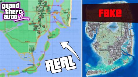 The Real Gta Leaked Map Is Not What You Expect Youtube