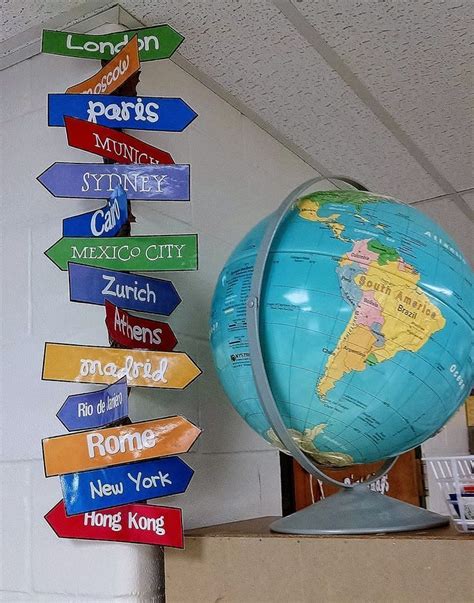 Geography Decorations World History Travel Theme Classroom Classroom