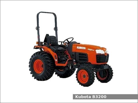 Kubota B3200 Compact Utility Tractor Review And Specs Tractor Specs