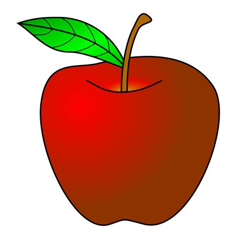 Red Apple Cliparts 6 Shop Of Clipart Library  Clipartix