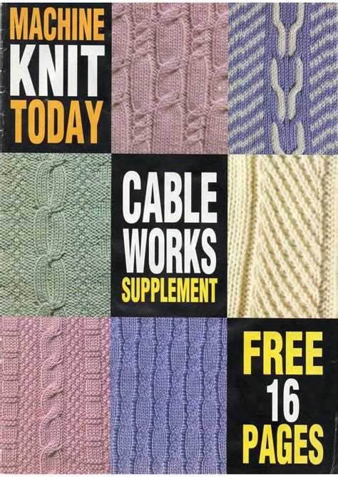 bond knitting machine patterns free downloads dmachinesb