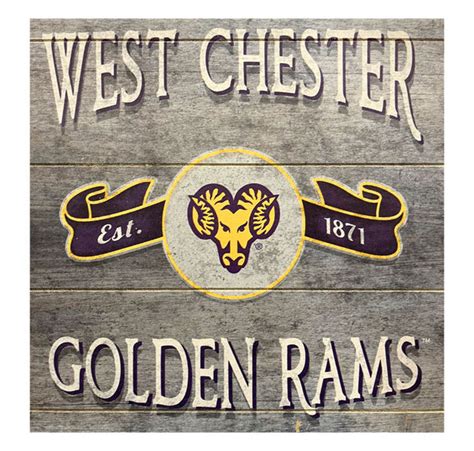 Vintage West Chester Golden Rams Wcu Campus Store