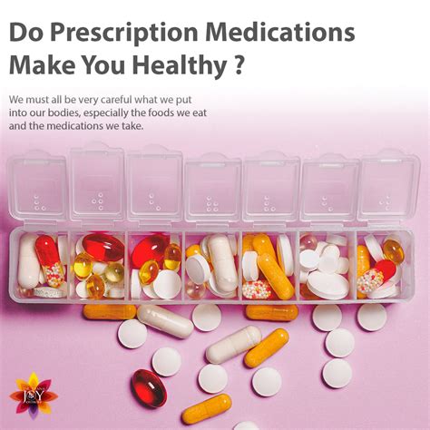 Do Prescription Medications Make You Healthy Dr Diana Joy Ostroff