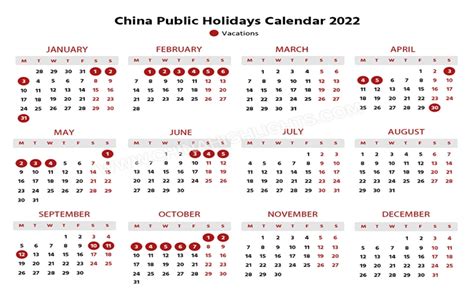 Holidays In China In 2022 A Full List Is Here