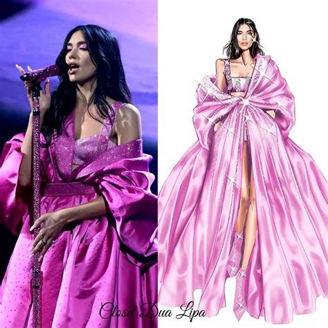 Versace Dress Lipa Grammy Awards Aurora Sleeping Beauty Vogue