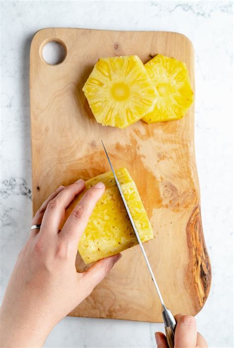 How To Cut A Pineapple 3 Different Ways Ambitious Kitchen