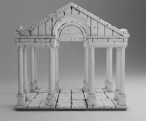 Roman And Greek Antic Monuments Pack Stl 3d Printing Monitoring