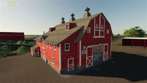 Placeable Straw Barn Pack V 10 Fs19 Mods Farming Simulator 19 Mods