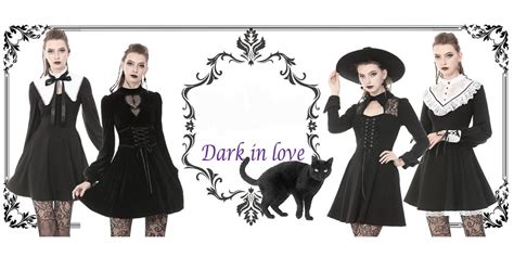 Nieuwe Collectie Dark In Love Binnen Dark In Love Gothic Jurk