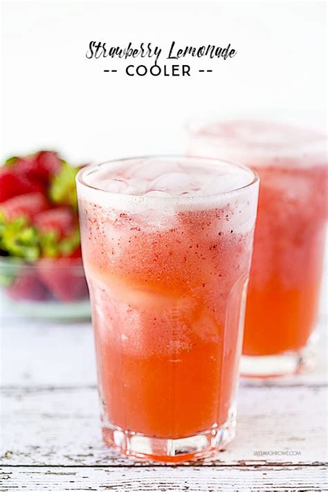 Strawberry Lemonade Cooler Live Laugh Rowe