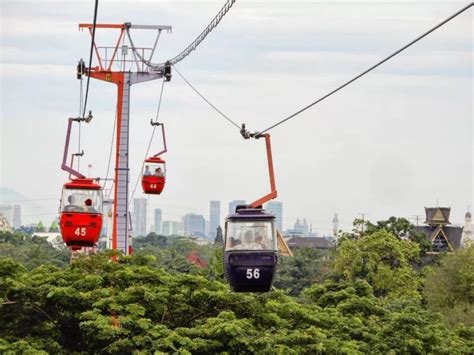 Menikmati Sensasi Bermain Kereta Gantung Di Indonesia Ini Lokasinya