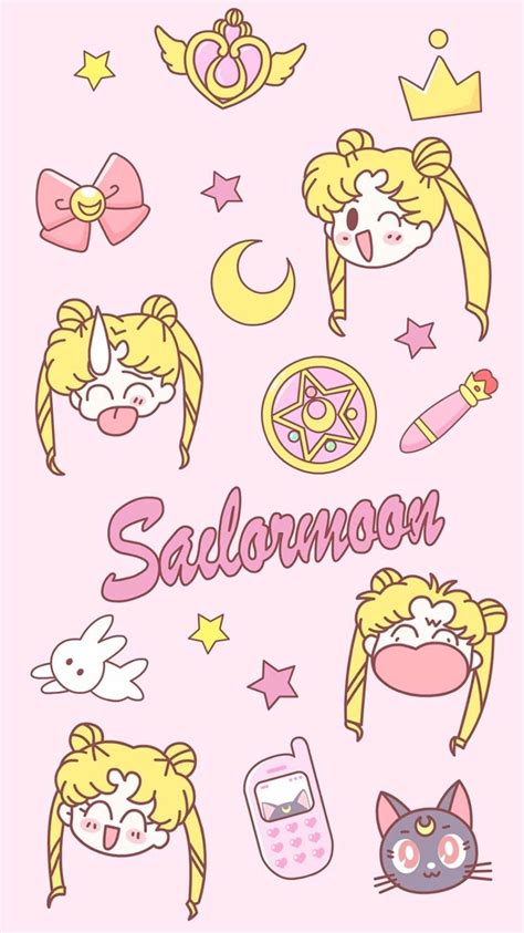 Kawaii By Sweet Cake Sailor Moon Aesthetic Sailor Moon Wallpaper Sailor Moon Art