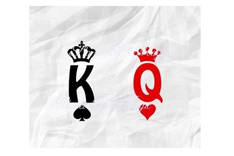 King And Queen Svg Queen Crown Svg Couple T 266737