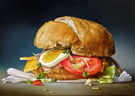Realism Painting Food Painting Realism Art Artist Painting Hyper