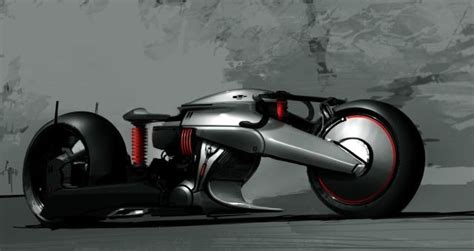 Very Cool Futuristic Bike Rendering Awesome Designs