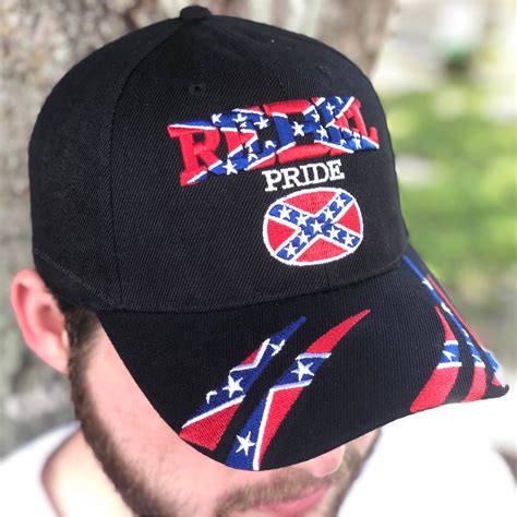 Rebel Pride Cap Confederate Ballcap For Sale