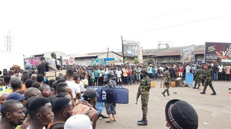 In Pictures Sierra Leone Devastation After Freetown Fuel Tanker Collision Bbc News