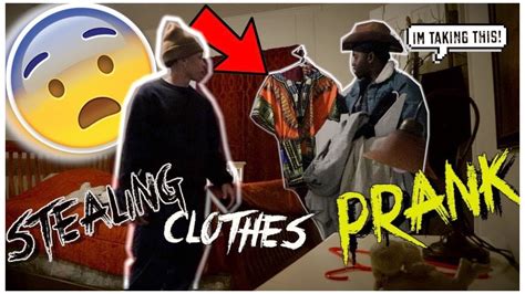 Stealing My Friends Clothes Prank He Almost Called 911 Youtube