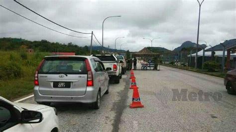 Sambil menjolok jariku ke dalam gua. Trafik masuk Kelantan meningkat | Harian Metro