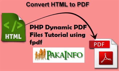 Php Dynamic Pdf Files Tutorial Using Fpdf Pakainfo