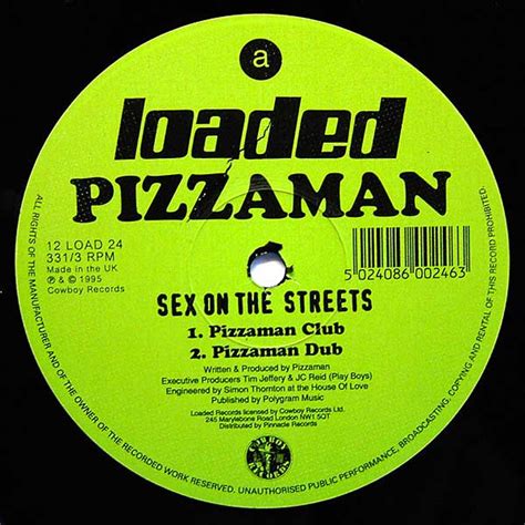 Pizzaman Sex On The Streets 12″ Akerrecordsnl