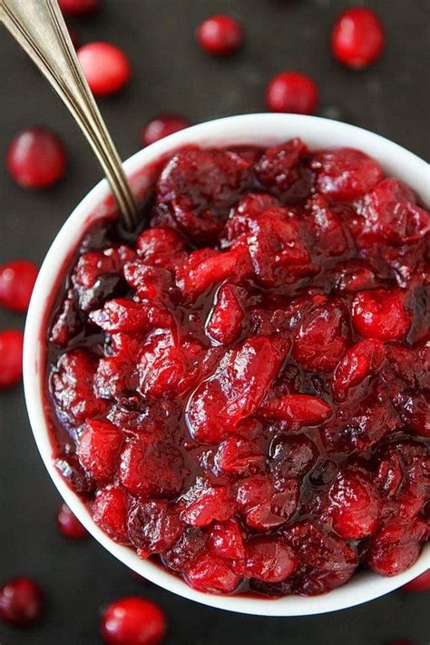 Fresh Cranberry Sauce Easy Two Peas And Their Pod