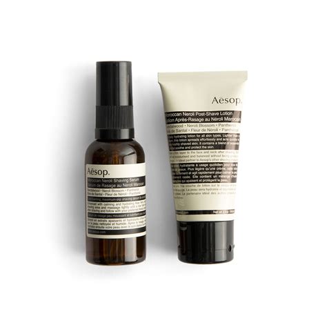 Aesop Moroccan Neroli Shaving Duet Uncrate Supply