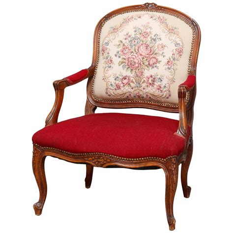 As opposed to american style armchairs, french style armchairs have delicate intricacies they can only be designed and crafted by french master artisans in the woodworking fields. Antique French Louis XVI Style Carved Fruitwood and ...