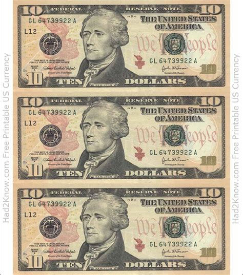 Free Printable Fake Money Templates Word Pdf