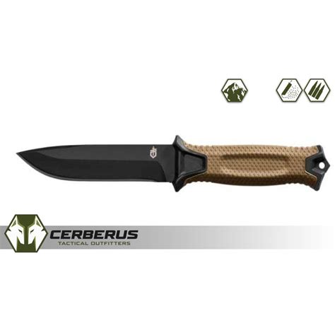 Gerber Strongarm Fixed Blade Fine Edge Knife Coyote